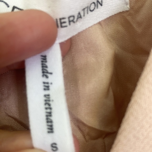 BCBG Generation -  Pink Blush Sleeveless Shift VNeck Dress Size Small - Picture 9 of 15